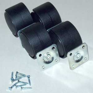 2120 Caster pack (4 casters with screws)