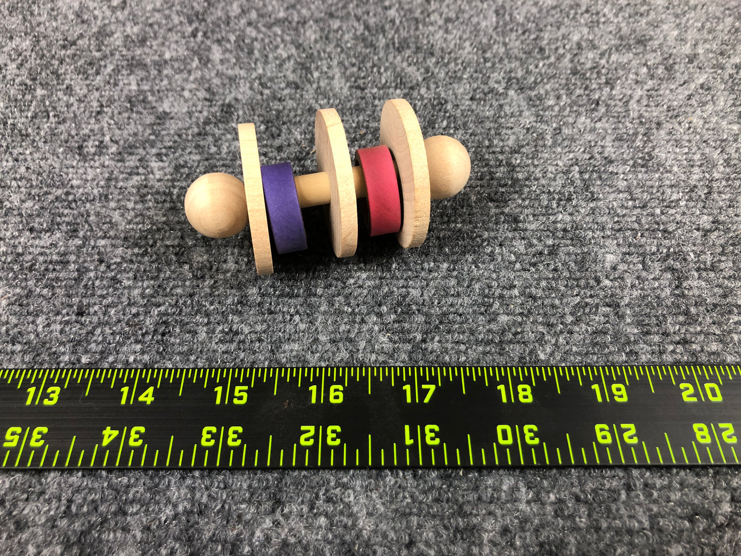 5015  Mini Color Roller Dumbbell